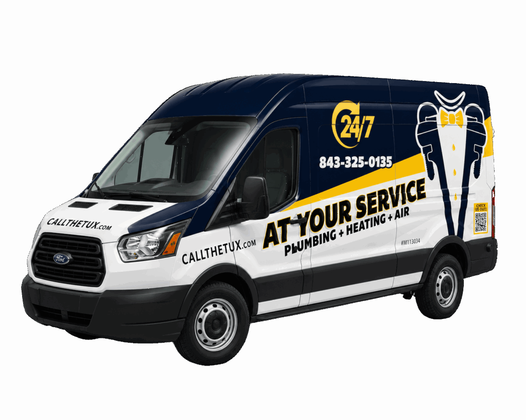 At Your Service Plumbing van