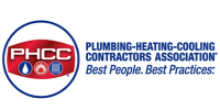 Home 17 PHCC logo: Plumbing-Heating-Cooling Contractors Association, Best People. Best Practices.